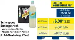 METRO Schweppes Bittergetränk Angebot