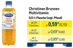 METRO Christinen Brunnen Multivitamin Angebot