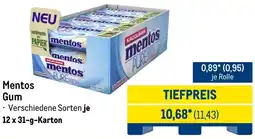 METRO Mentos Gum Angebot