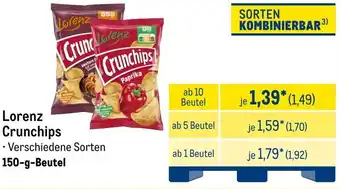 METRO Lorenz Crunchips Angebot
