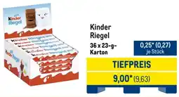 METRO Kinder Riegel Angebot