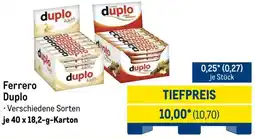 METRO Ferrero Duplo Angebot