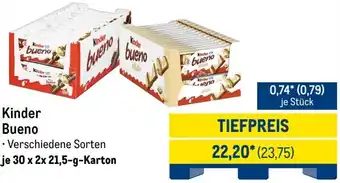 METRO Kinder Bueno Angebot