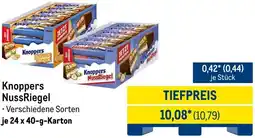 METRO Knoppers NussRiegel Angebot