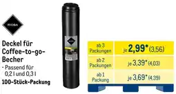 METRO Deckel für Coffee-to-go-Becher Angebot