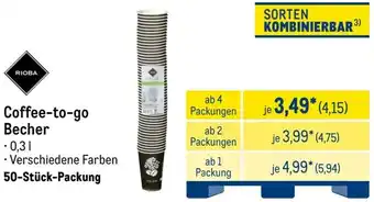 METRO Coffee-to-go Becher Angebot