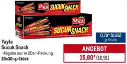 METRO Yayla Sucuk Snack Angebot