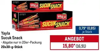 METRO Yayla Sucuk Snack Angebot