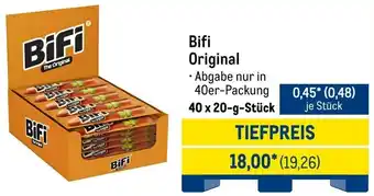 METRO Bifi Original Angebot