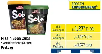 METRO Nissin Soba Cubs Angebot
