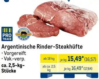 METRO Argentinische Rinder-Steakhüfte Angebot