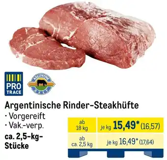 METRO Argentinische Rinder-Steakhüfte Angebot
