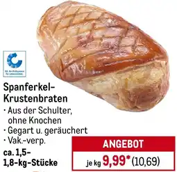 METRO Spanferkel- Krustenbraten Angebot