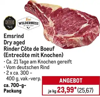 METRO Emsrind Dry aged Rinder Côte de Boeuf (Entrecôte mit Knochen) Angebot
