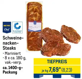 METRO Schweinenacken- Steaks Angebot