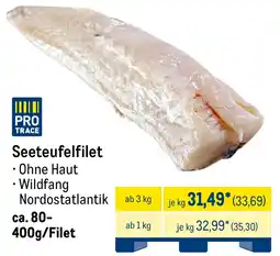 METRO Seeteufelfilet Angebot