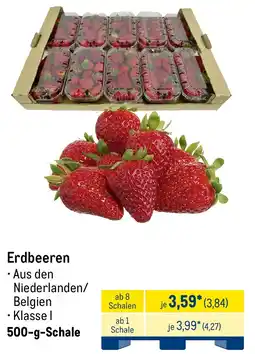METRO Erdbeeren Angebot