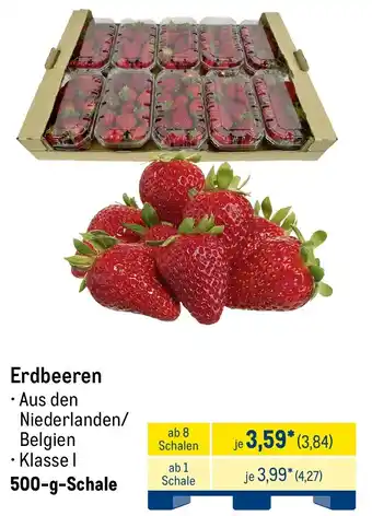 METRO Erdbeeren Angebot