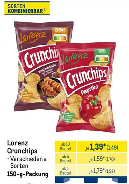 METRO Lorenz Crunchips Angebot