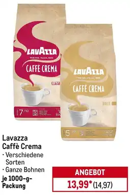METRO Lavazza Caffè Crema Angebot