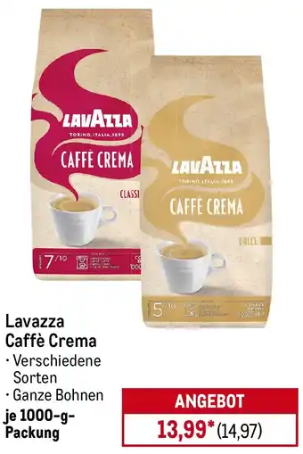 METRO Lavazza Caffè Crema Angebot