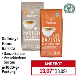 METRO Dallmayr Home Barista Angebot