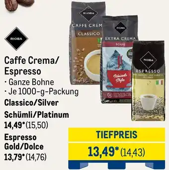 METRO Caffe Crema/ Espresso Angebot