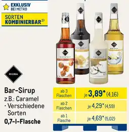 METRO Bar-Sirup Angebot