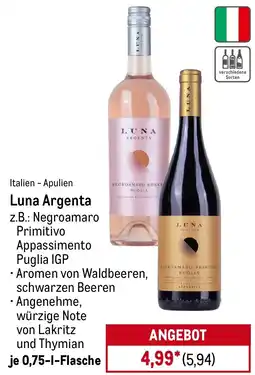 METRO Luna Argenta Angebot