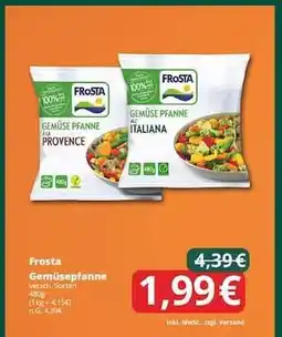 Famila Nord Ost FROSTA Gemüsepfanne Angebot
