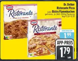 Edeka Dr. Oetker Ristorante Pizza oder Bistro Flammkuchen Angebot