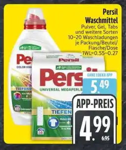 Edeka PERSIL Waschmittel Angebot