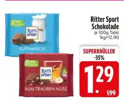 Edeka Ritter Sport Schokolade Angebot