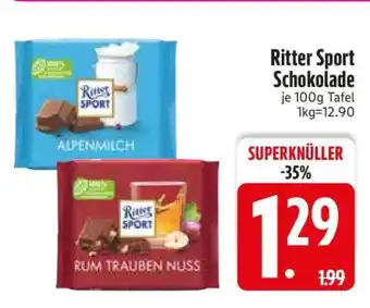 Edeka Ritter Sport Schokolade Angebot
