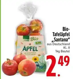 Edeka Bio-Tafeläpfel 'Santana' Angebot