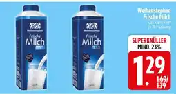 Edeka Weihenstephan frische Milch Angebot