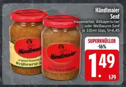 Edeka Händlmaier Senf Angebot