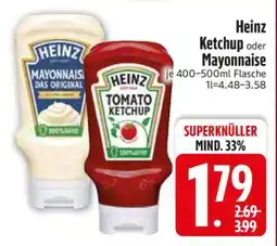 Edeka Heinz Ketchup oder Mayonnaise Angebot