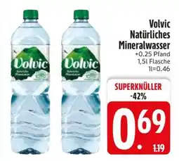 Edeka Volvic Natürliches Mineralwasser Angebot