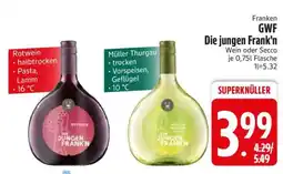 Edeka Franken GWF Die jungen Frank'n Angebot
