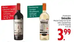 Edeka Frankreich Entrecôte Merlot Cabernet Syrah oder Chardonnay Angebot