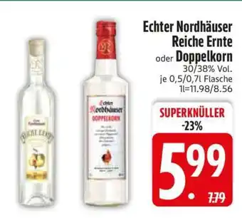 Edeka Echter Nordhäuser Reiche Ernte oder Doppelkorn Angebot