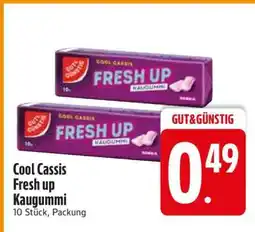 Edeka Cool Cassis Fresh up Kaugummi Angebot