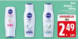Edeka NIVEA Shampoo oder Spülung Angebot