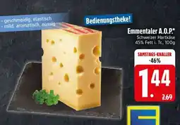 Edeka Emmentaler A.O.P Angebot