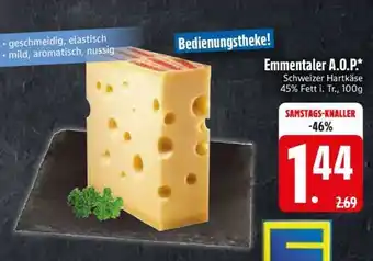 Edeka Emmentaler A.O.P Angebot