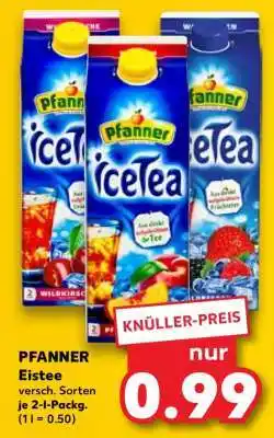 Kaufland Pfanner Eistee Angebot