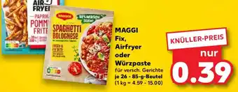 Kaufland MAGGI Fix, Airfryer oder Würzpaste Angebot