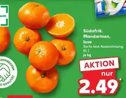 Kaufland Südafrik. Mandarinen, lose Angebot