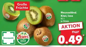 Kaufland Neuseeländ. Kiwi, lose Angebot